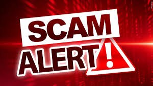 Scam warning Be wary of scammers